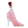 High Heels Schuhe Glasflasche